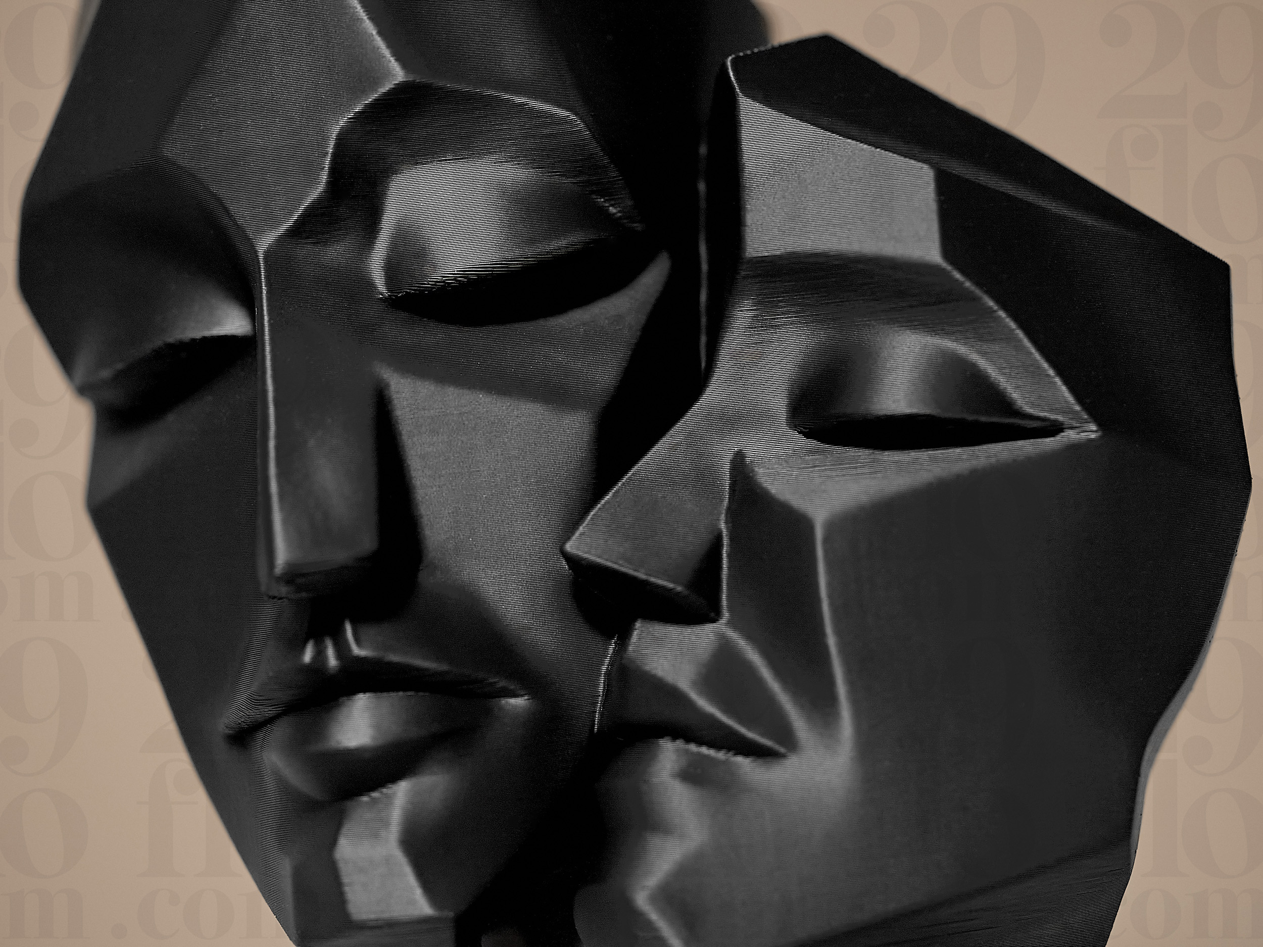 Faces Sculpture — thumbnail 2