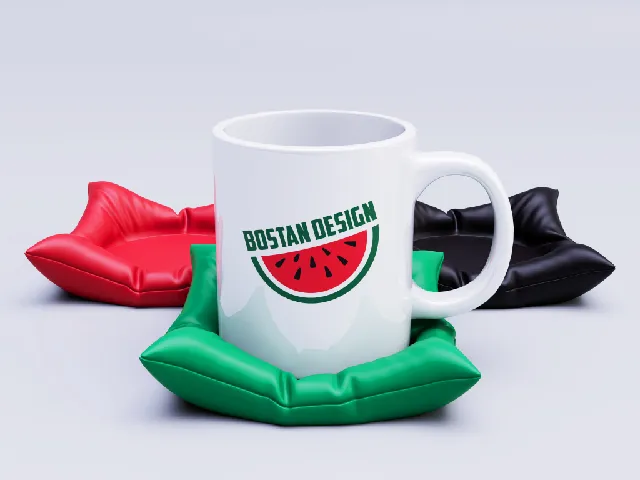 Pillow-Style Mug Coaster – 3D Printable, No Supports Needed