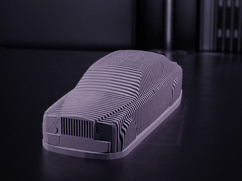 Miniatura 8 do modelo 3D Rolls-Royce Phantom - Sliced