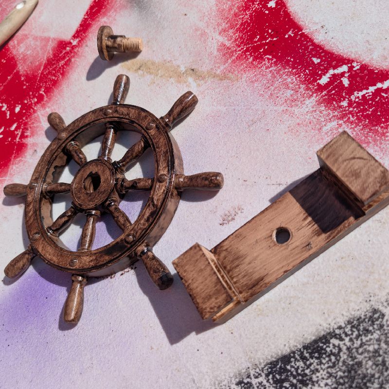 Pirate Belt Buckle Ship＇s Wheel Cosplay Prop by SunShine.CID | Download ...