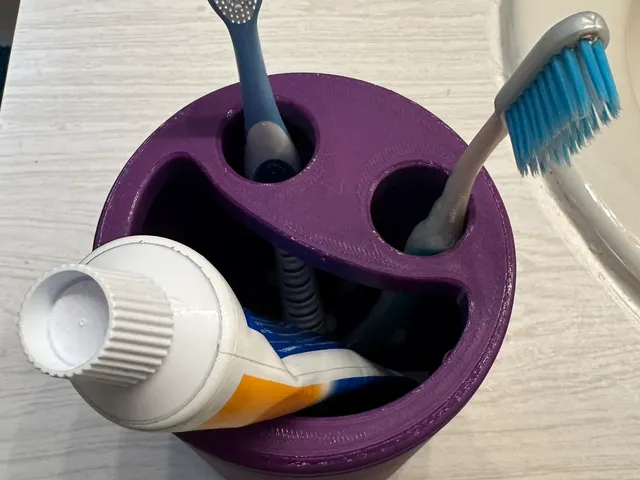 Happy Toothbrush Holder