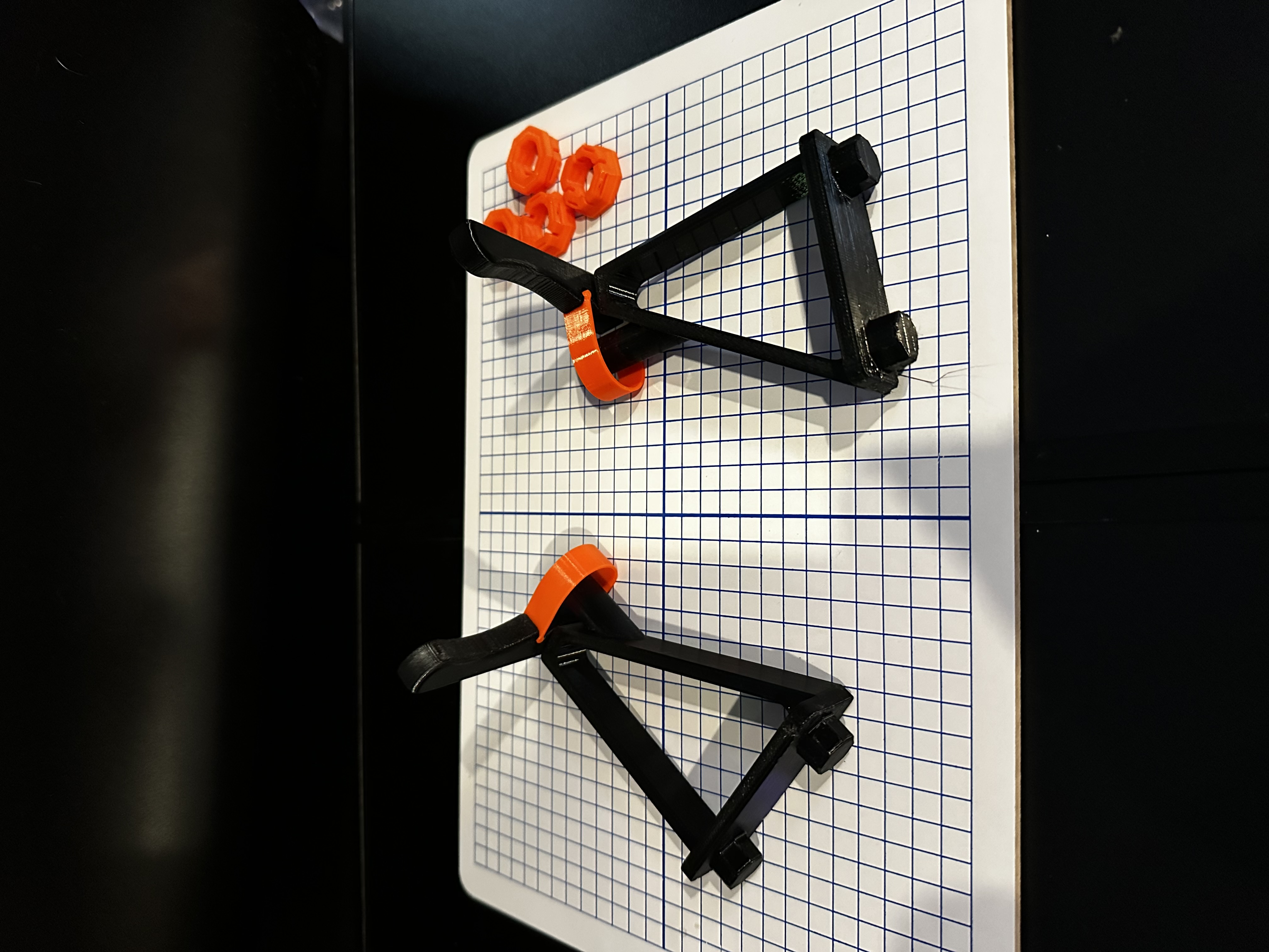 Paper towel Holder - Print in place / Quick release and load for Multiboard 3D model thumbnail