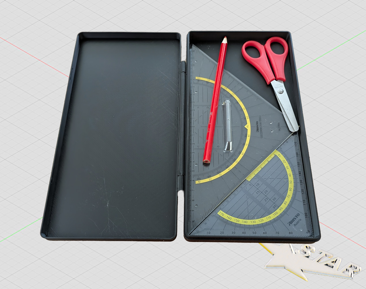 Box 240 x 120 x 20 mm