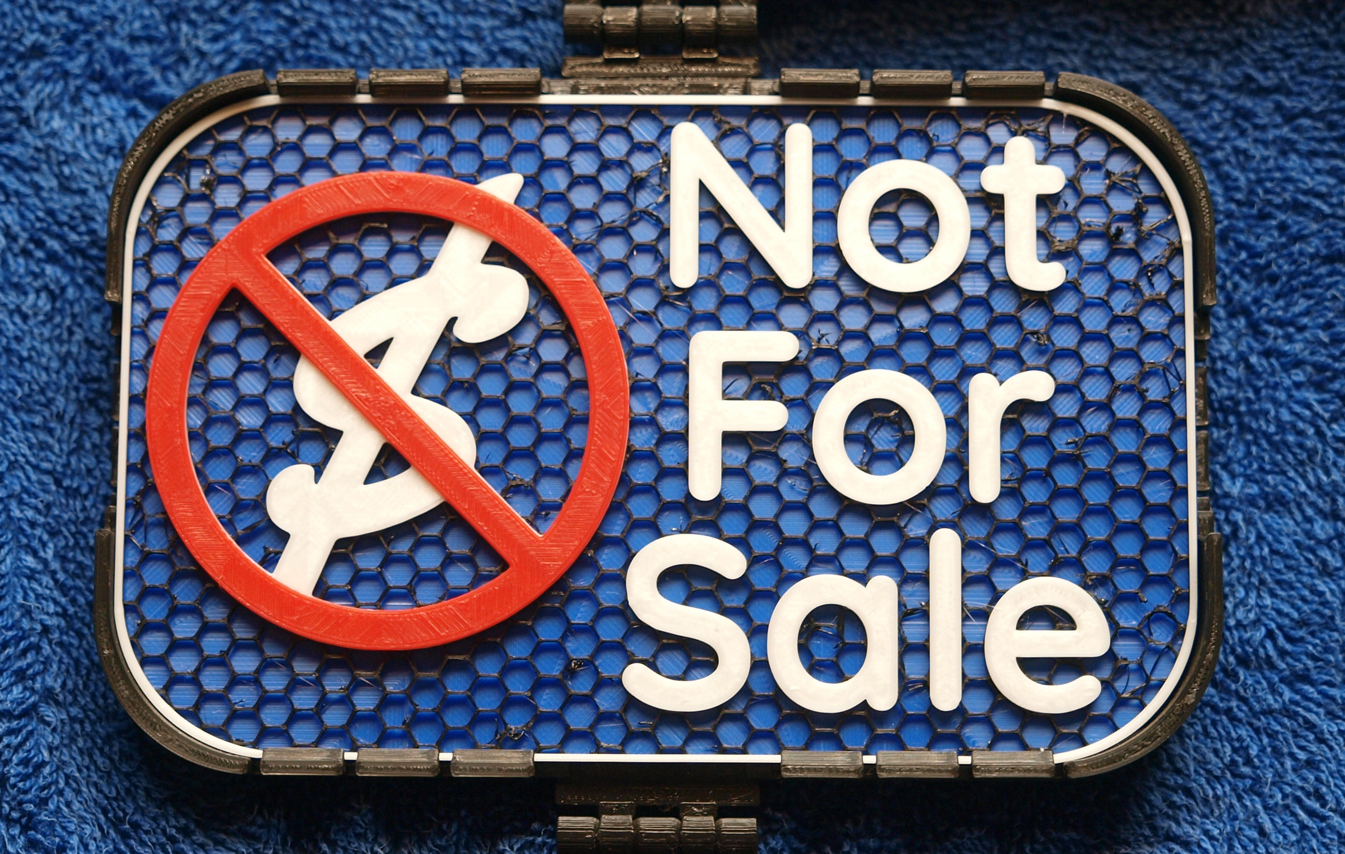 Not For Sale sign