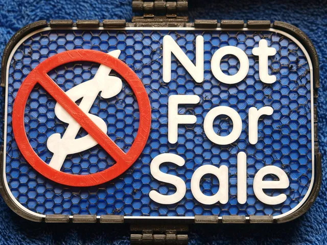 Not For Sale sign