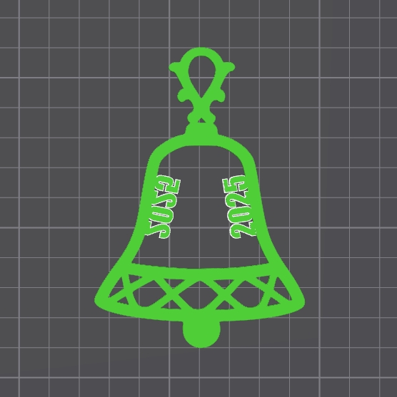 Bell Ornament - 2025