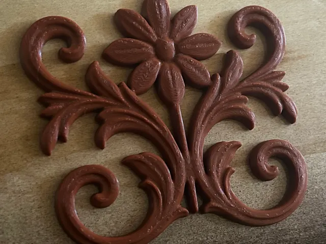 relief flower 3 symbol model