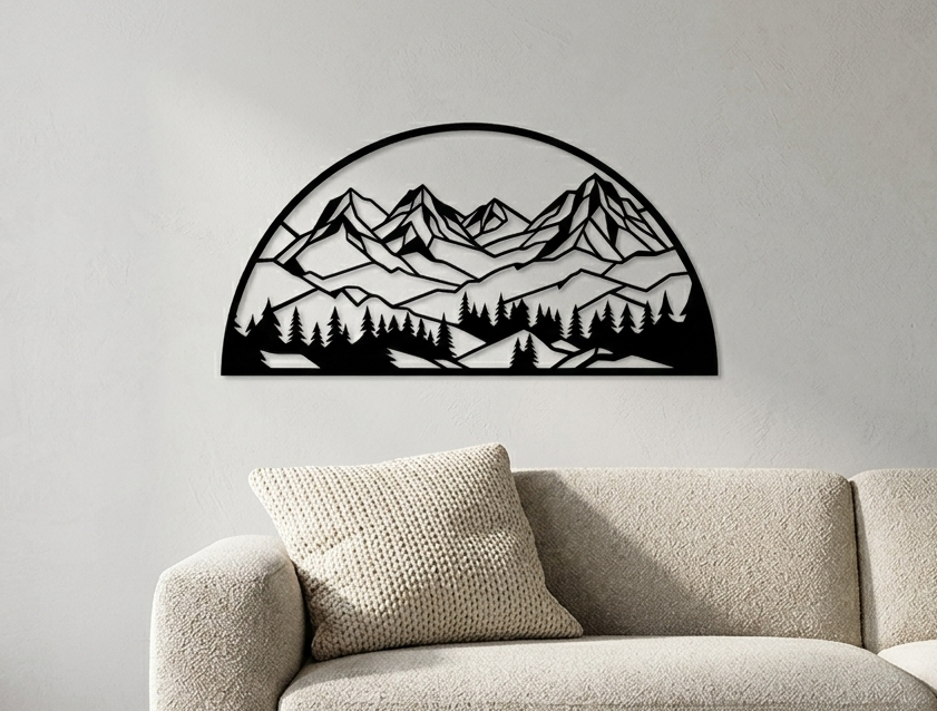 Landscape Wall Art Mountains Nature