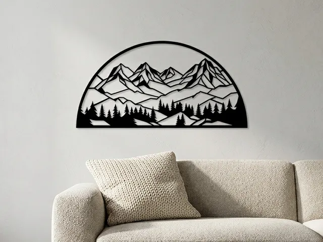 Landscape Wall Art Mountains Nature