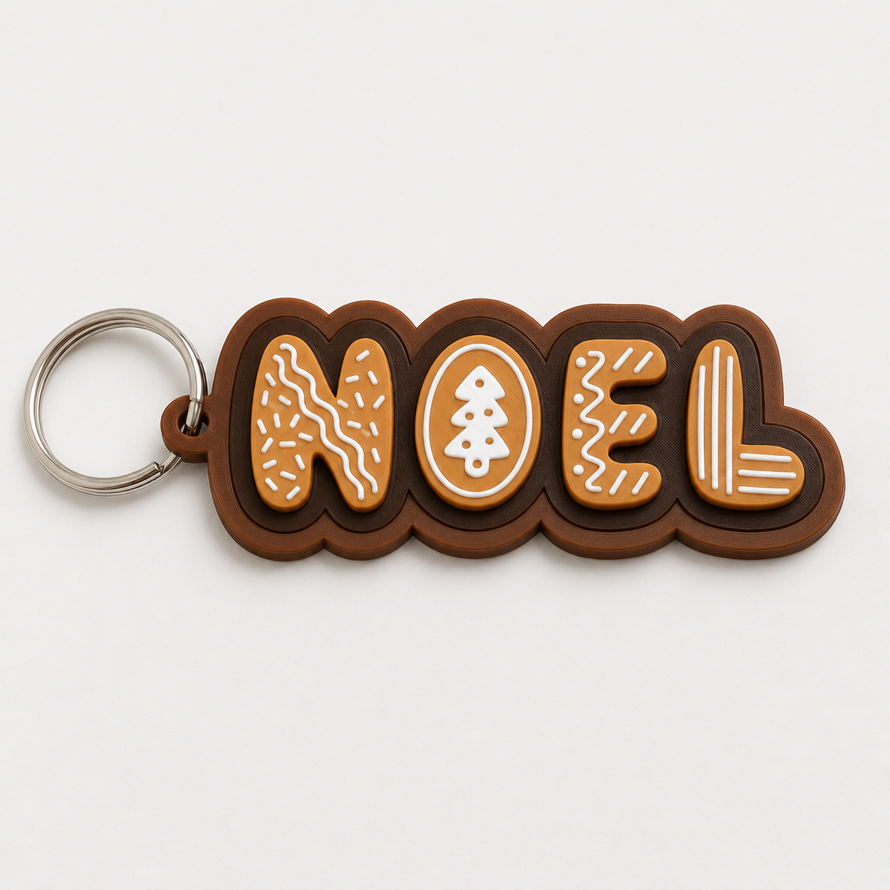 Noel's gingerbread name tag