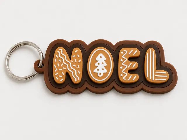 Noel's gingerbread name tag