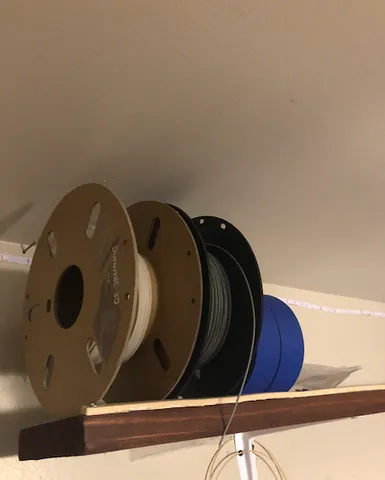 anti roll off spool shelf stop