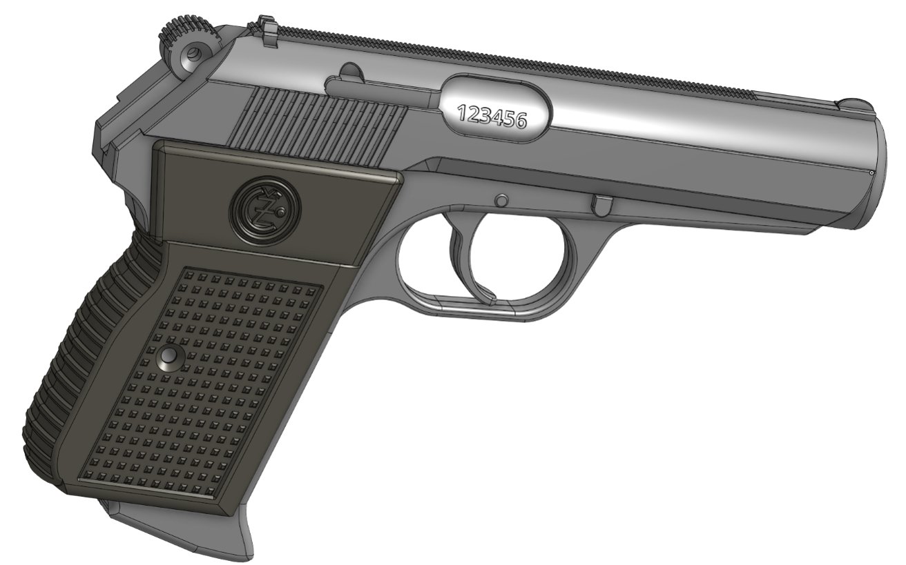 CZ 70 pistol model by Thorin Oakenshield Download free STL model