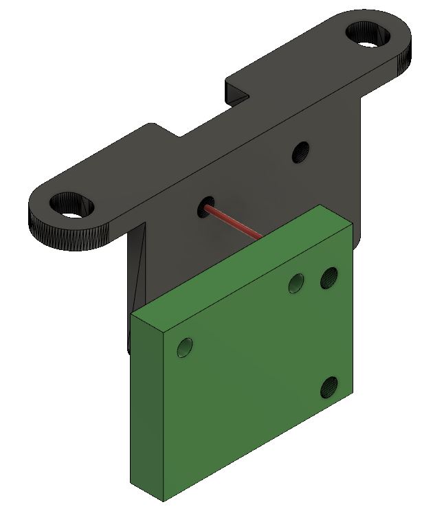 KUSBA Accelerometer Linear Rail Bed Mount — miniatura 4