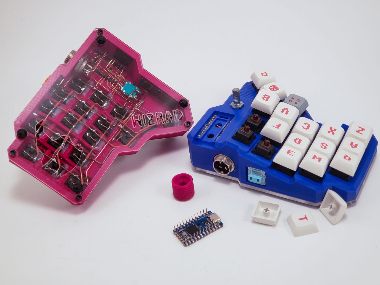 WIZRAD "wizergo" — Handwired 36-key ErgoMech Keyb