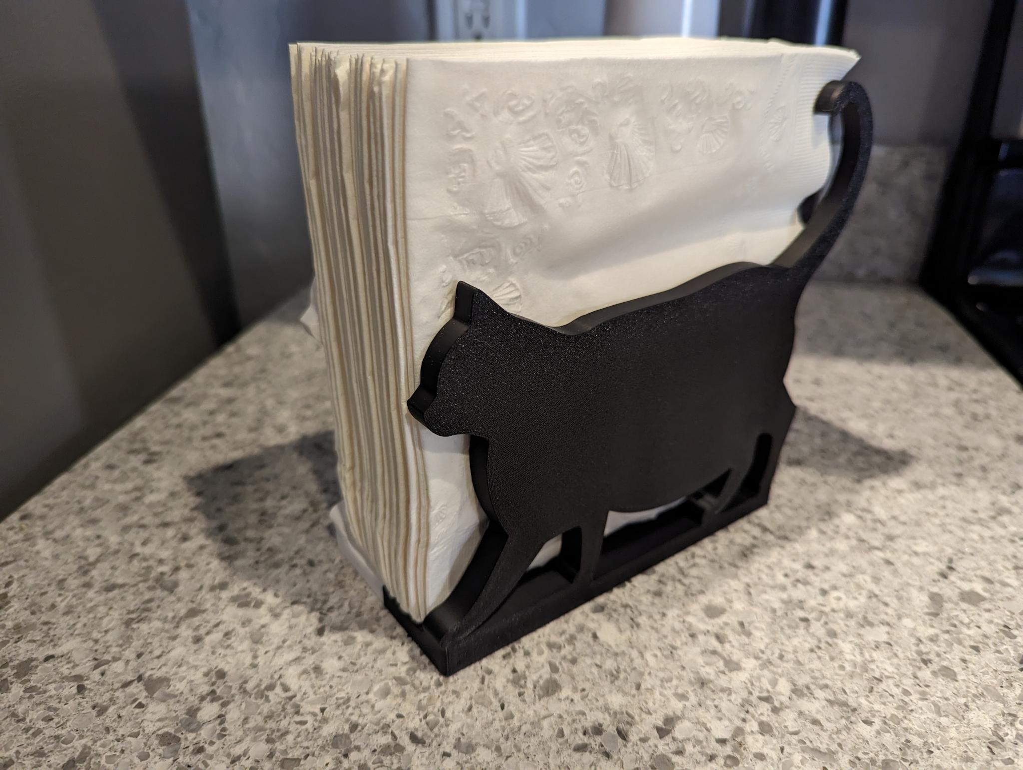 CHONK cat napkin holder