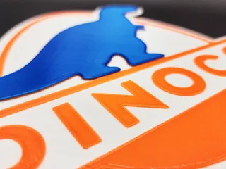 Cars Dinoco Sign 3 Color by Triple G Workshop | Download free STL model ...