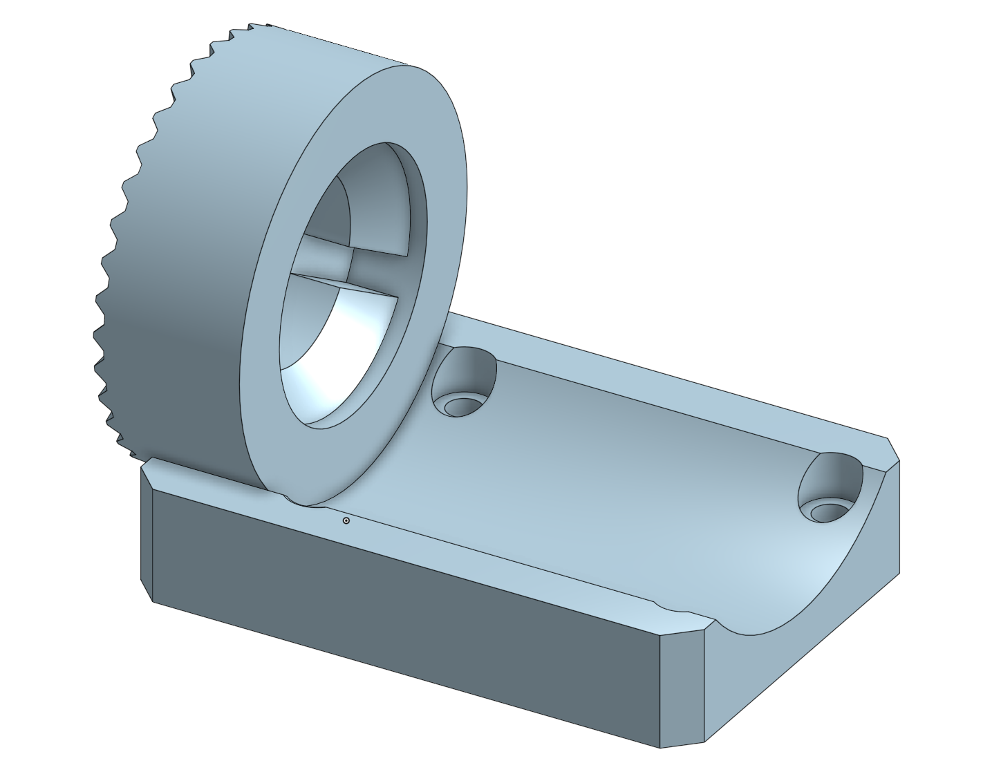 IKEA Jerker desk mounting bracket by LGC | Download free STL model ...