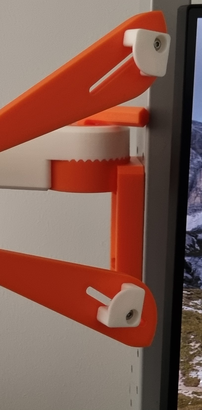 IKEA Jerker desk mounting bracket by LGC | Download free STL model ...
