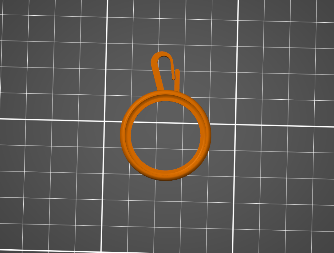 Airtag Keyring/Clip by Rhys Burrows Download free STL model