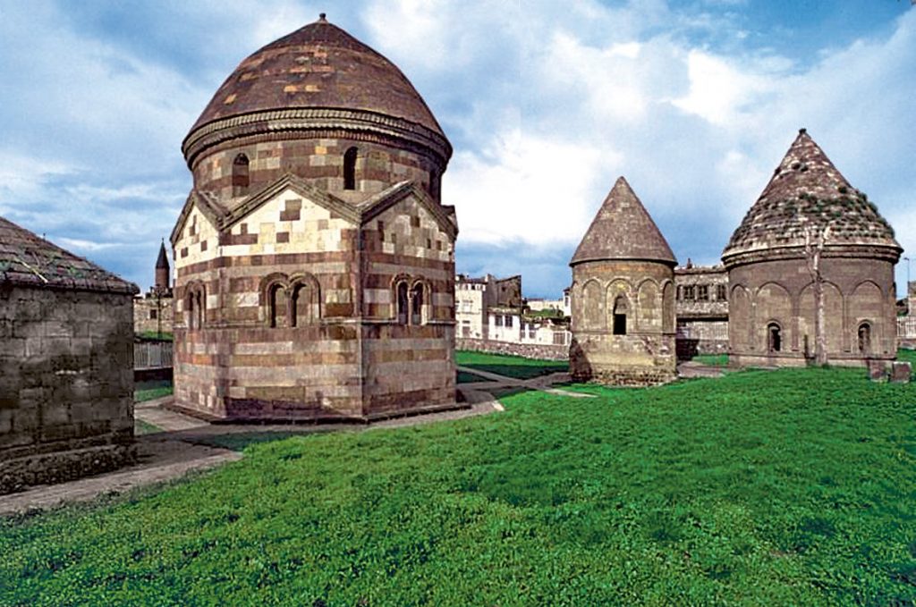 The mausoleum of the Sultan of the Seljuk Empire " EMIR SALTUK " . grave in Erzurum