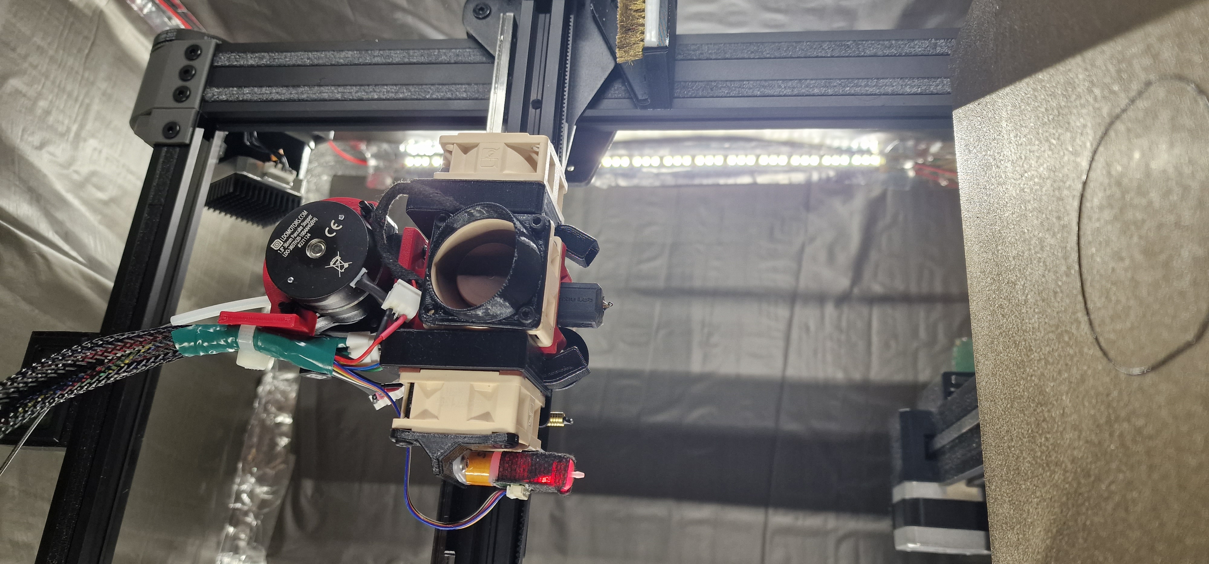Creality Fan duct (Stock, Bambulab, Orbiterv2) ender3, v2 cr10