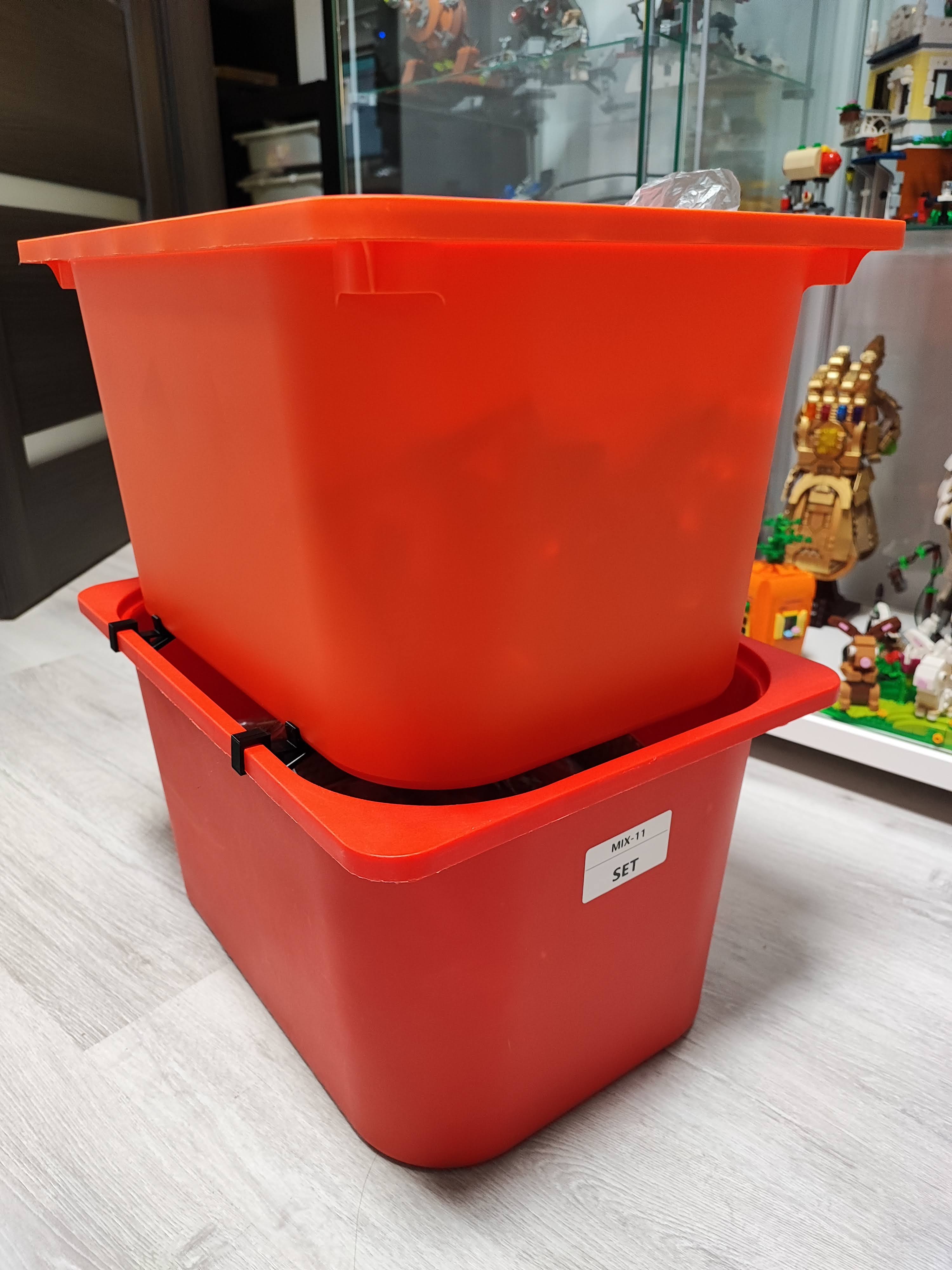 Stacking Clips Adapters for Ikea Trofast by StawiamKlocki.pl Download