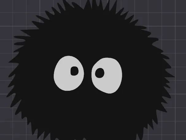 Soot Sprite coaster