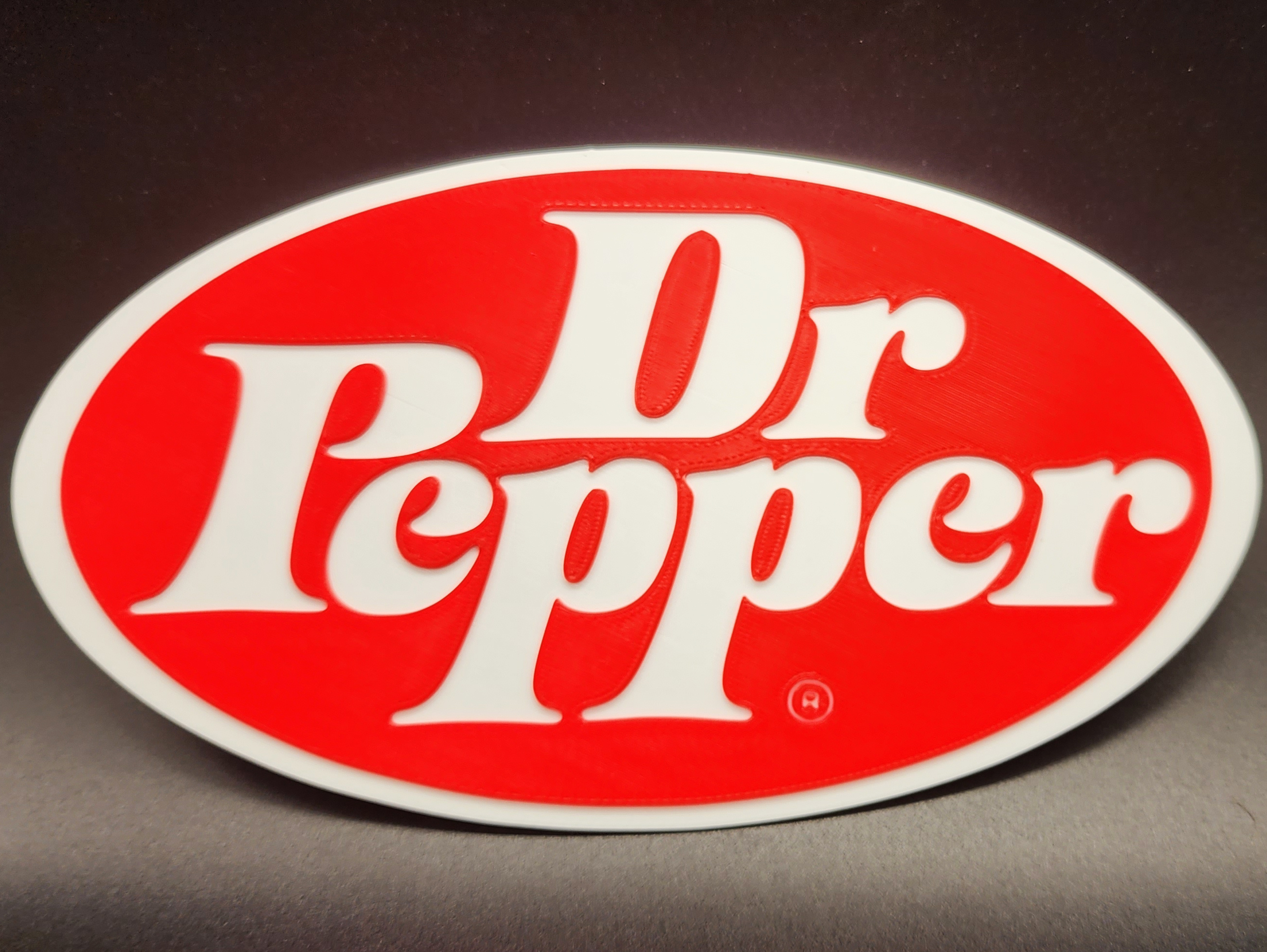 Classic Dr. Pepper Sign 2 Color