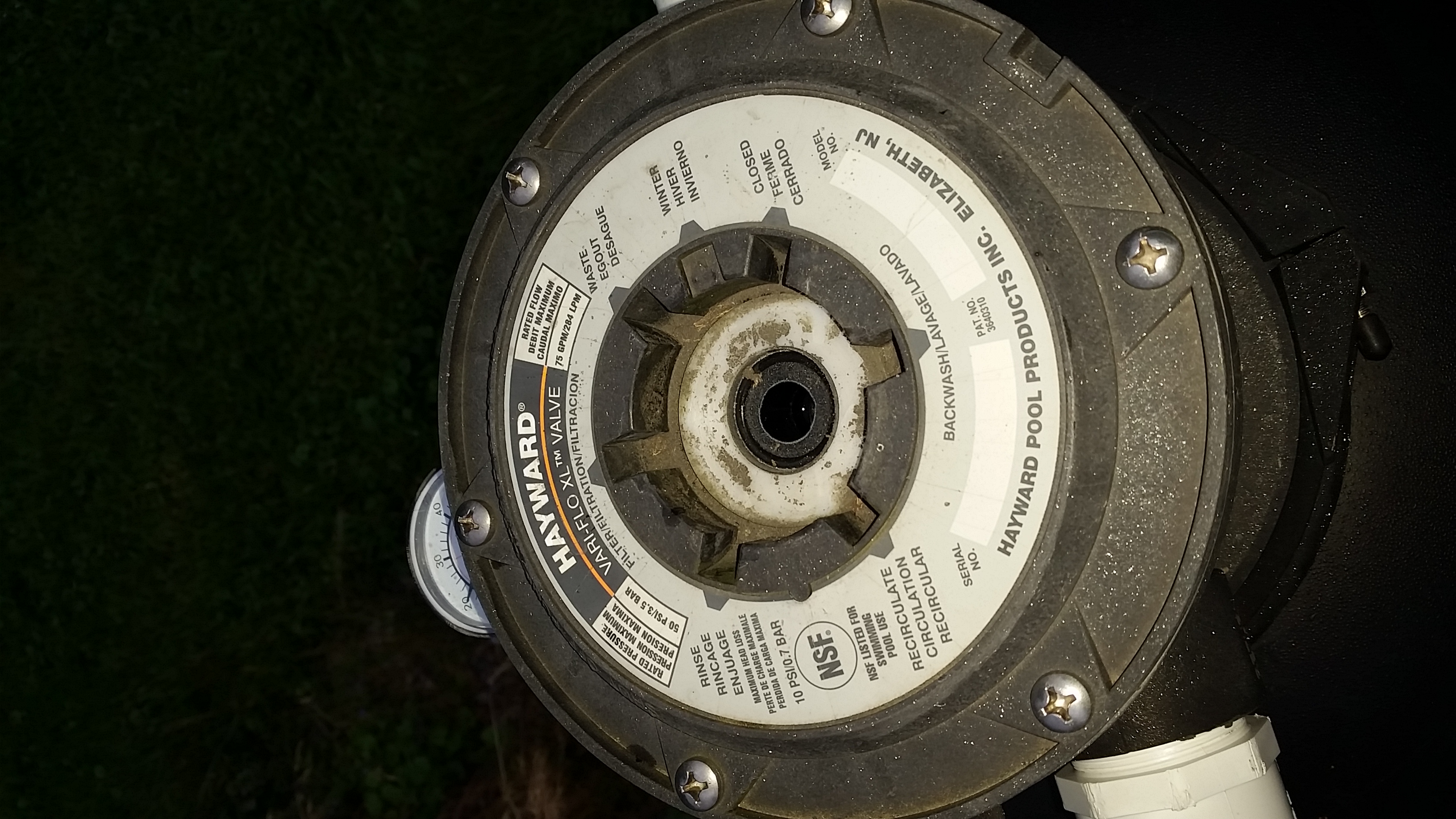 Hayward Pool Filter Label by skypanther Download free STL model