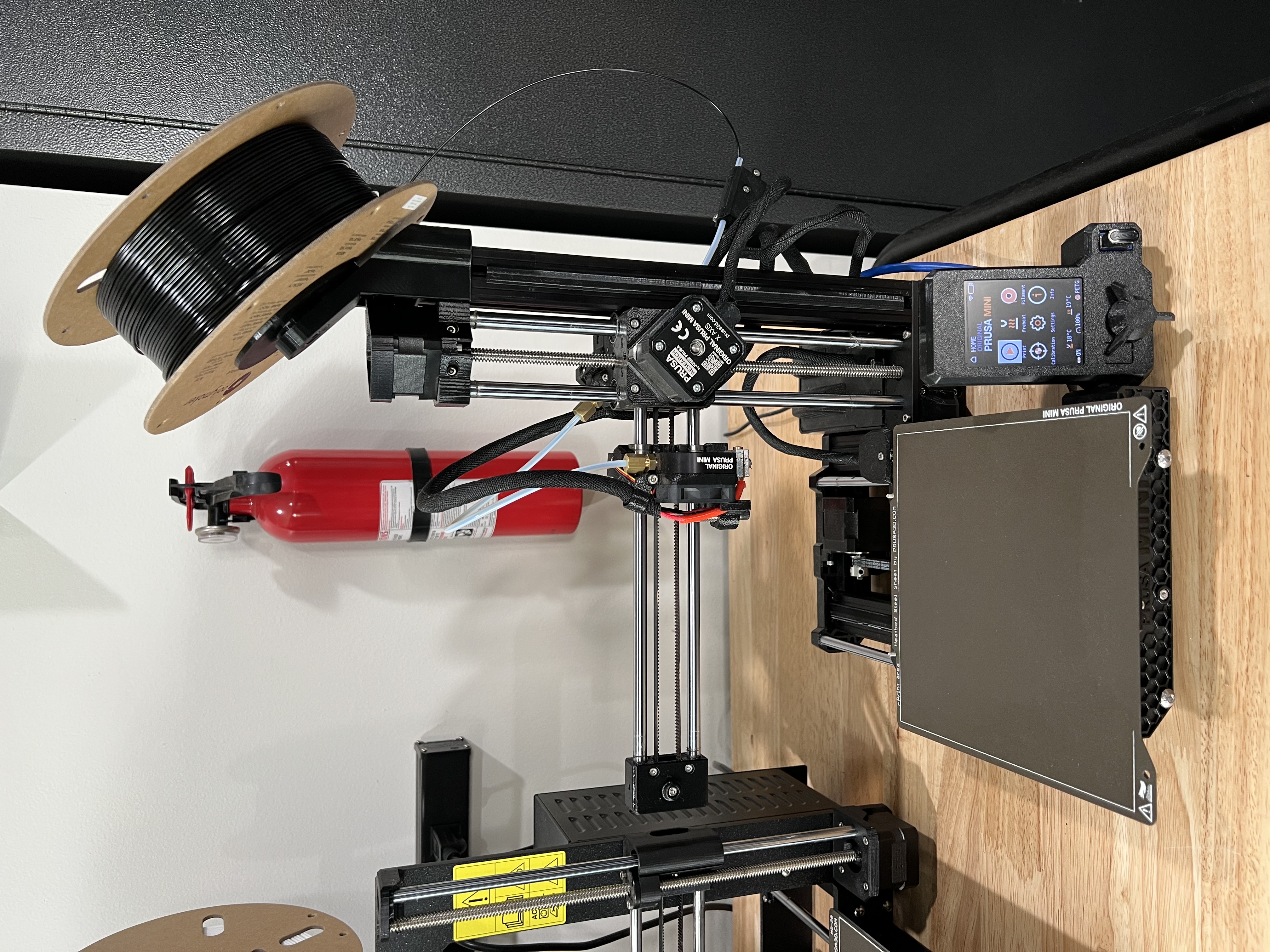 Prusa Mini 45° Bearing Spool Holder