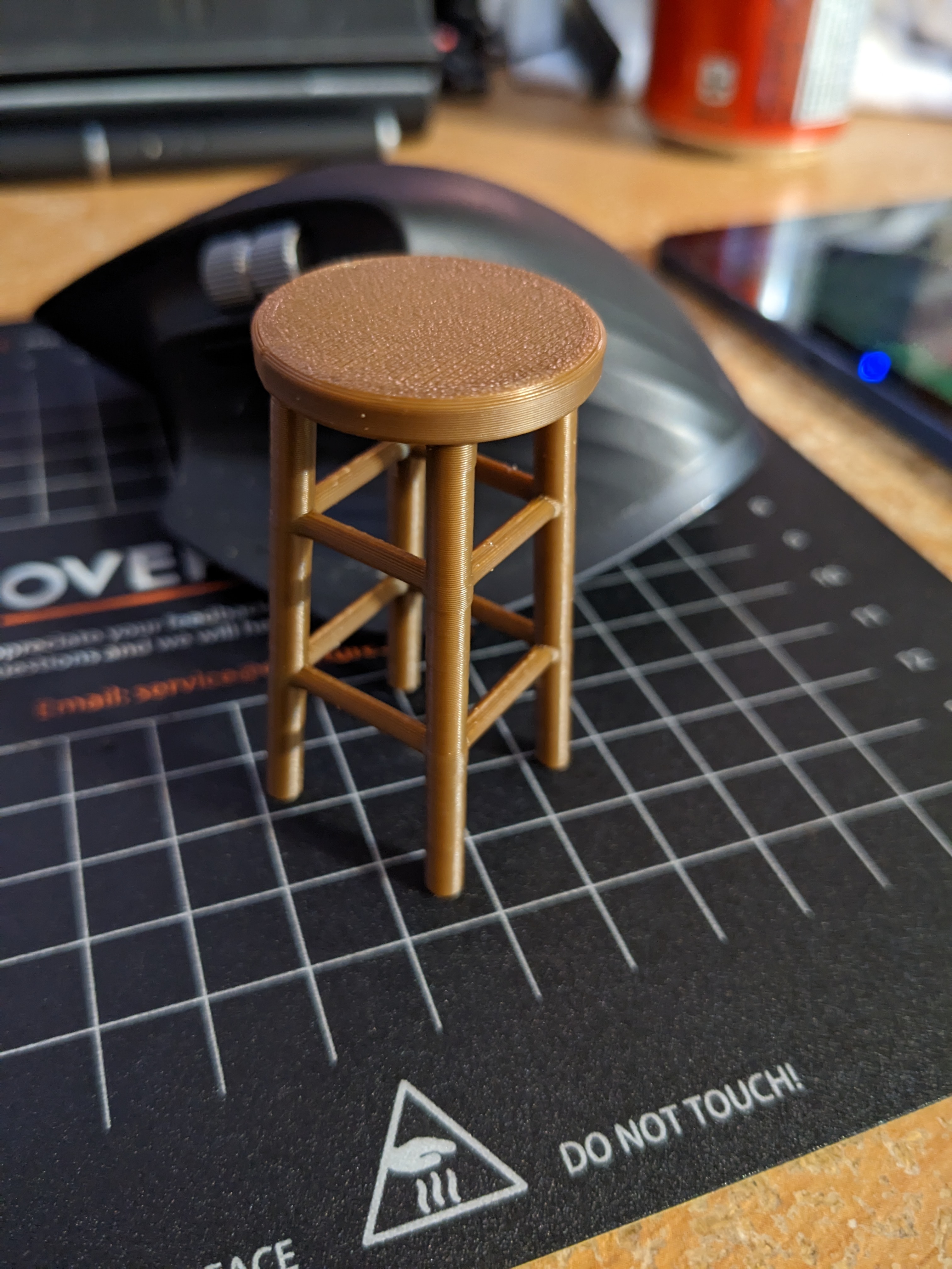 Miniatura 2 do modelo 3D Stool Sample (Short & Tall versions)