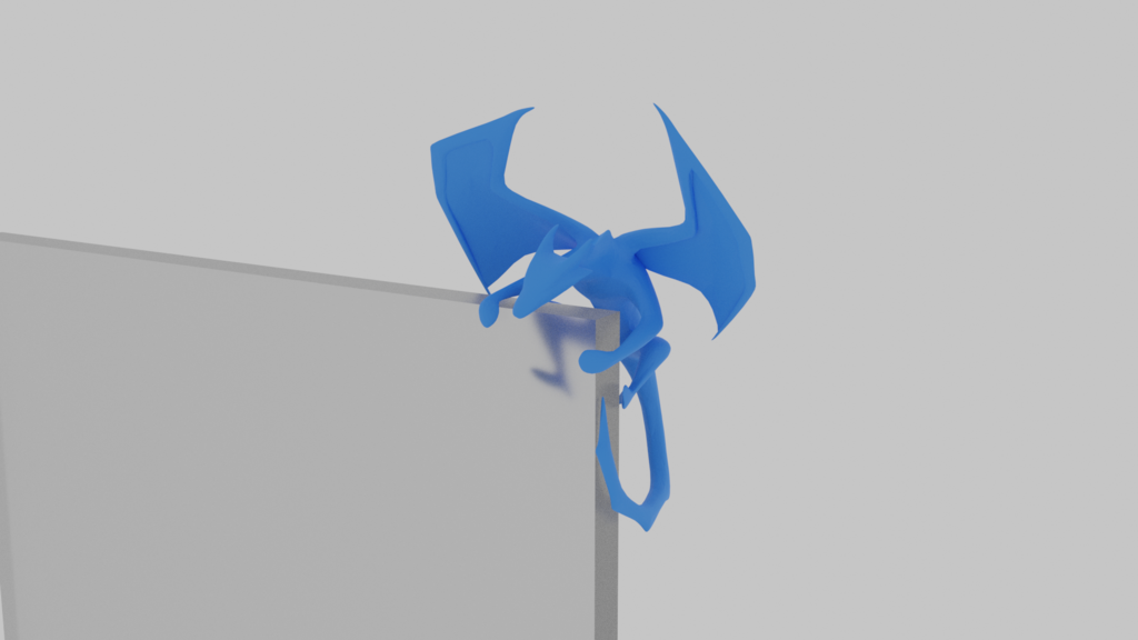 Dragon that hangs on your monitor