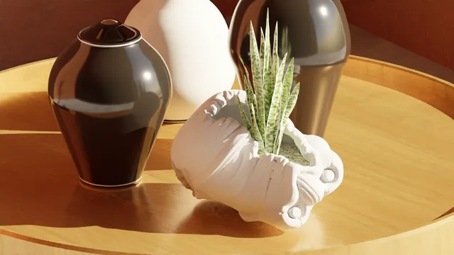 Stormtrooper Broken Helmet - Star Wars Pot Plant