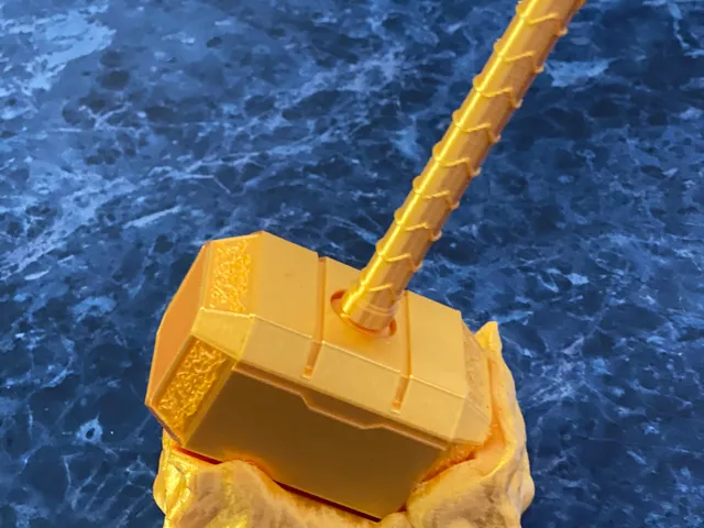 Mjolnir Thor's Hammer Bic pen holder