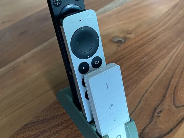 Fernbedienung Halter für Siri Remote, Samsung One Remote, Hue Dimmschalter.