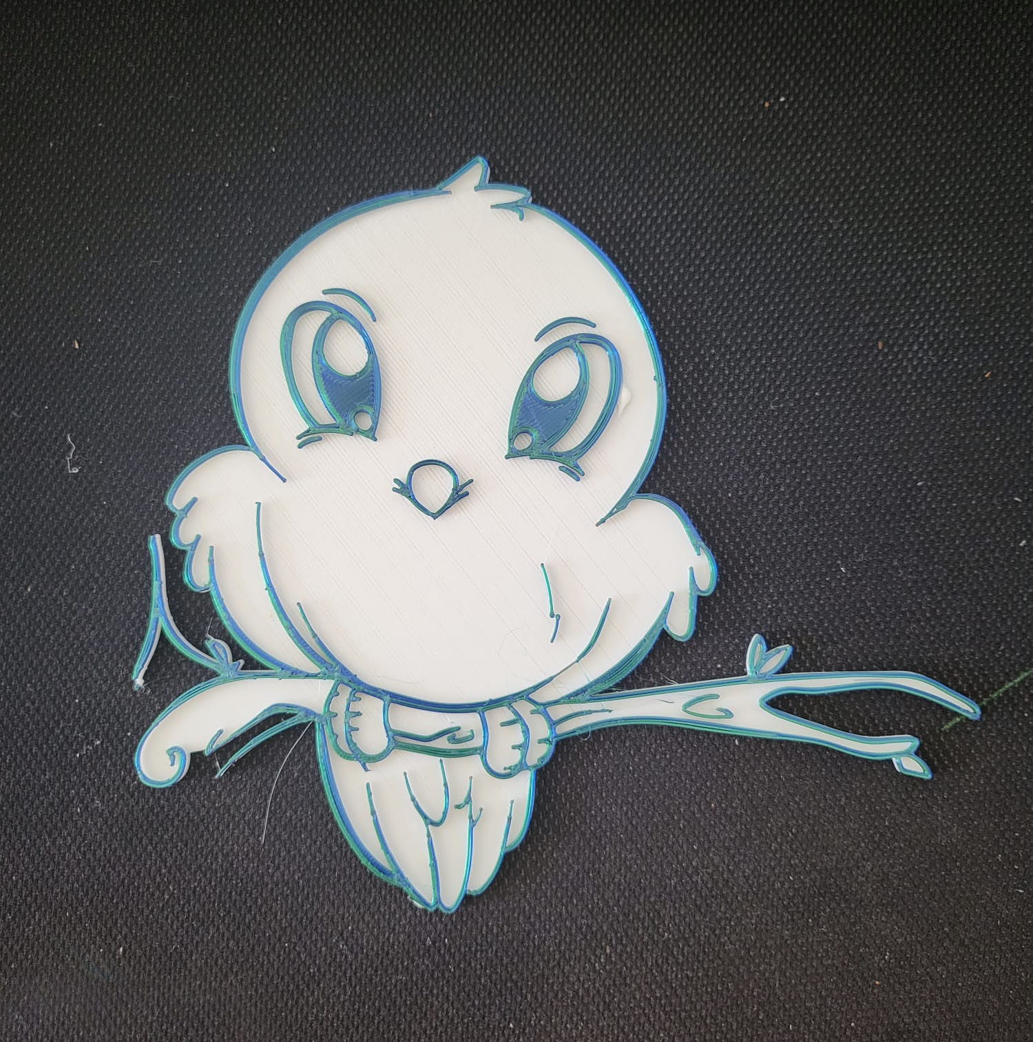 Cute little bird decor