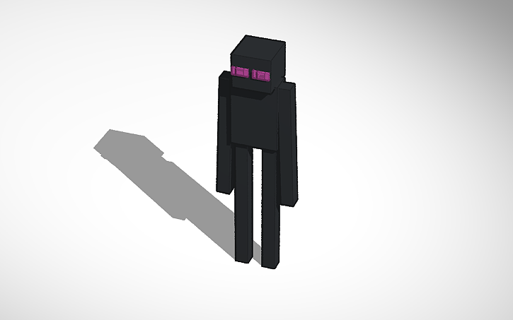 Minecraft Enderman Figurine by Shark_Byte | Download free STL model ...