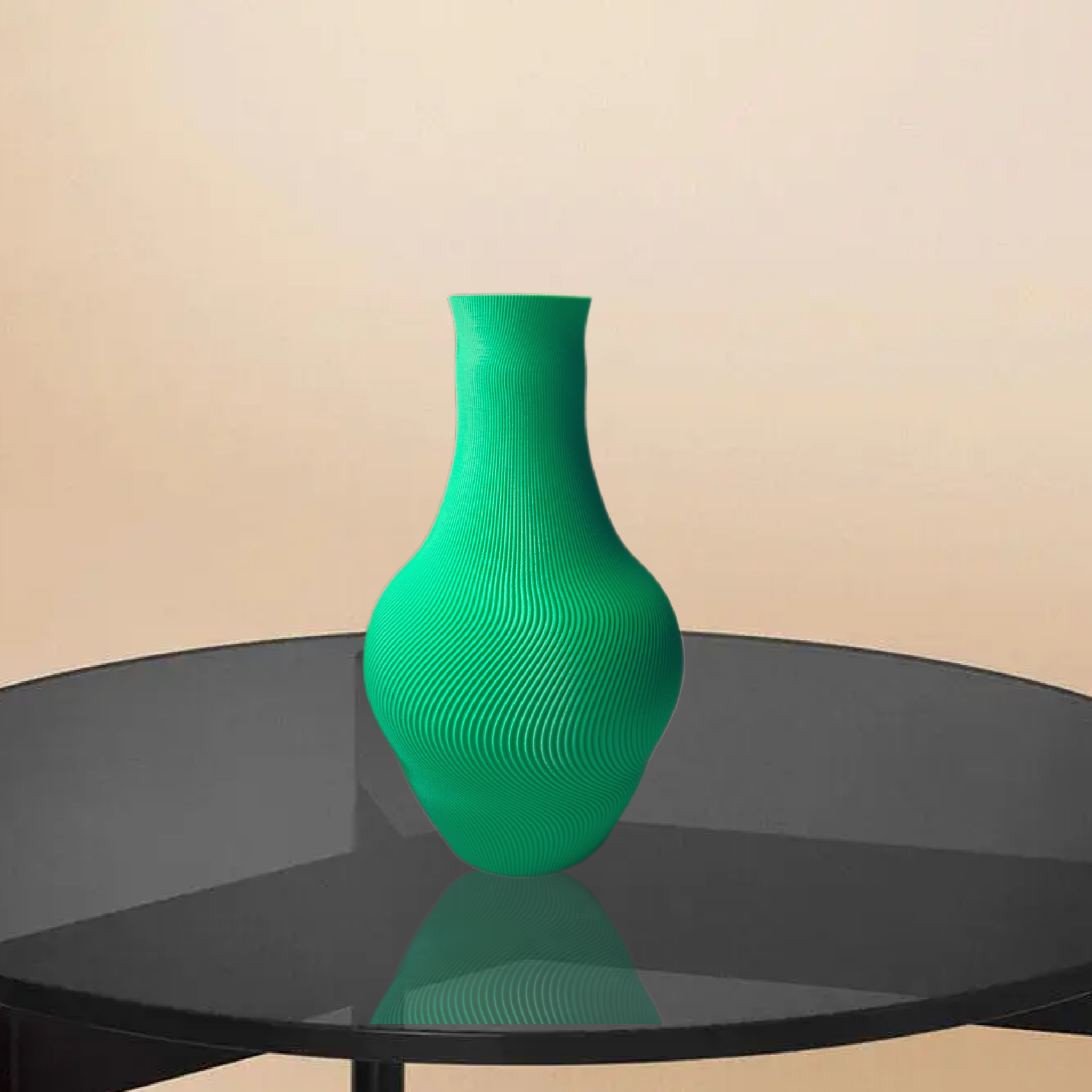 Fluid Pattern Vase