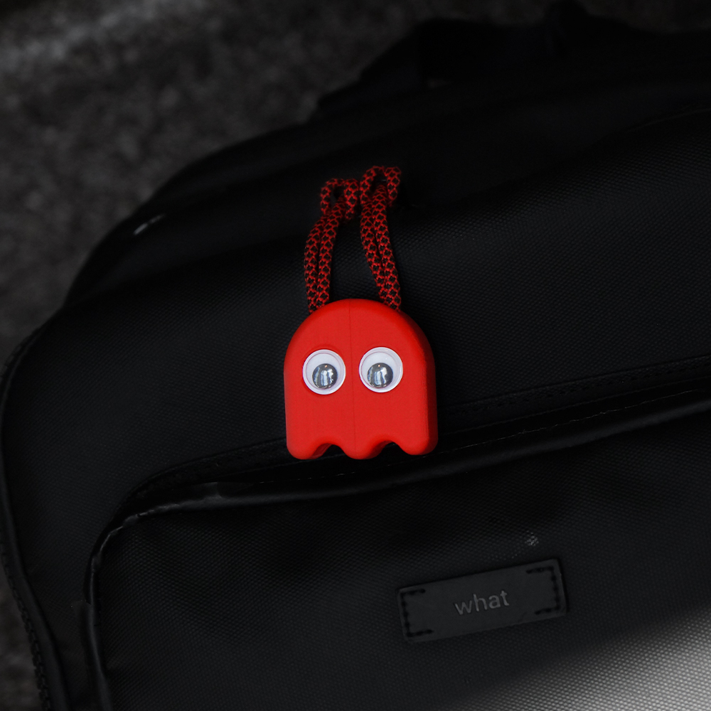 Miniatura 3 do modelo 3D Zipper Pull - Ghost (Pac Man)