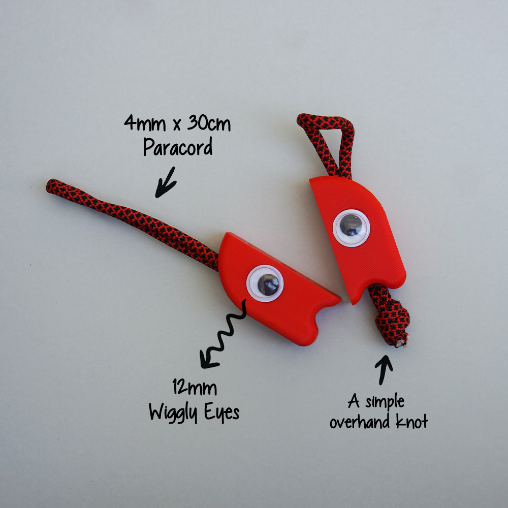 Miniatura 10 do modelo 3D Zipper Pull - Ghost (Pac Man)