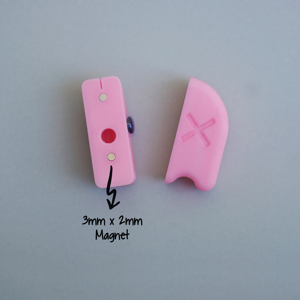 Miniatura 9 do modelo 3D Zipper Pull - Ghost (Pac Man)