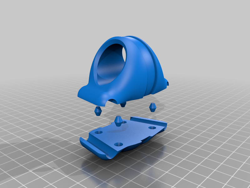 Bike lock holder or mount by Sunday Objects | Download free STL model ...