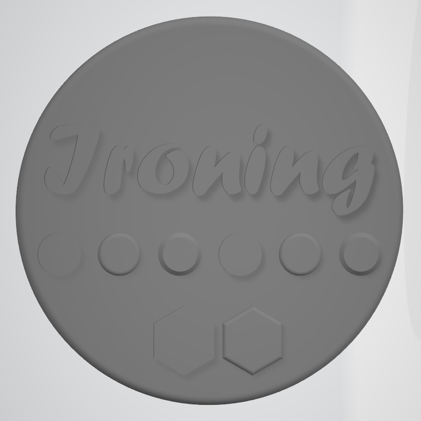 Miniatura 2 do modelo 3D Ironing Test
