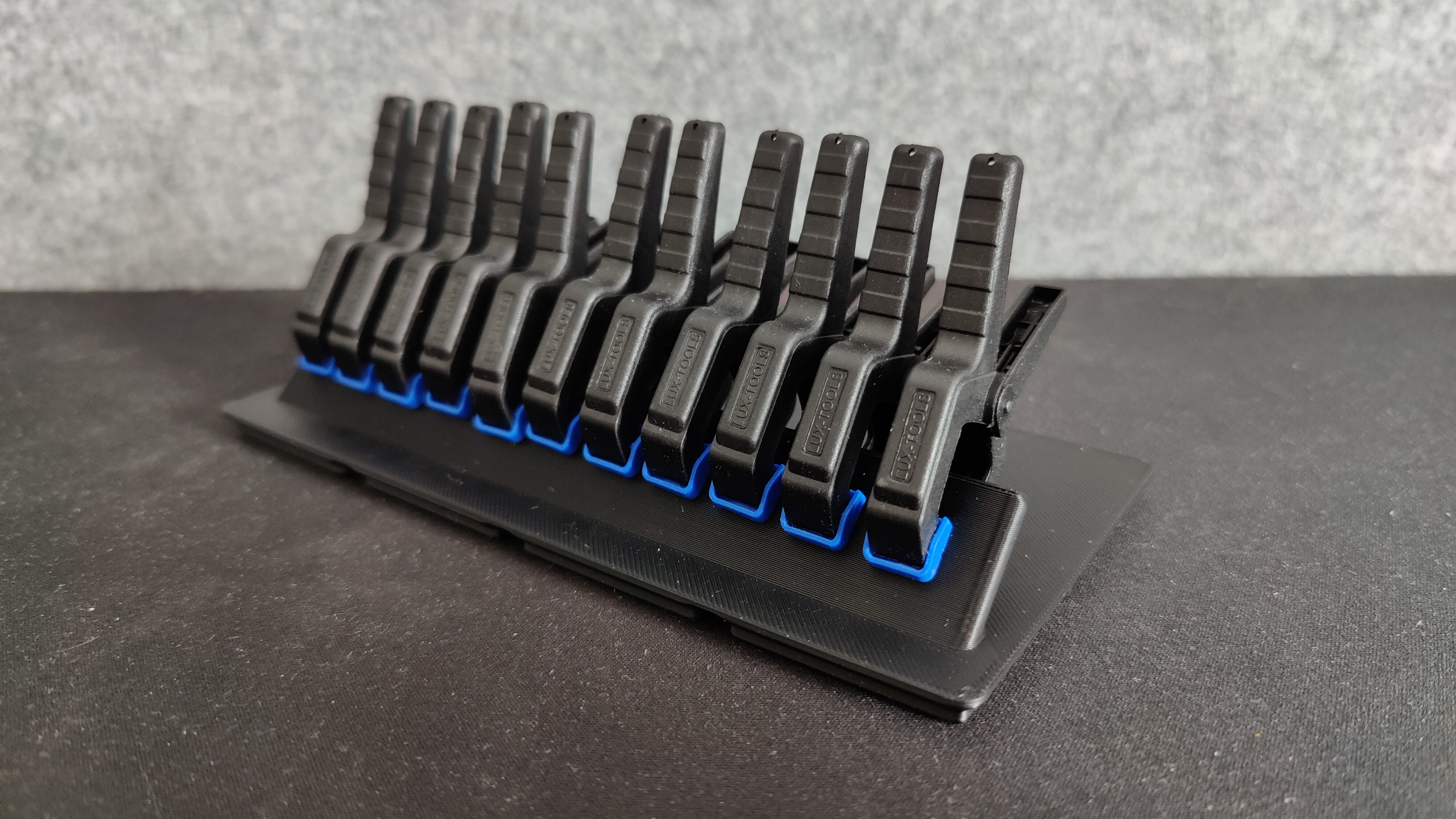 Spring Clamp Holders for Gridfinity - Various Clamp Sizes