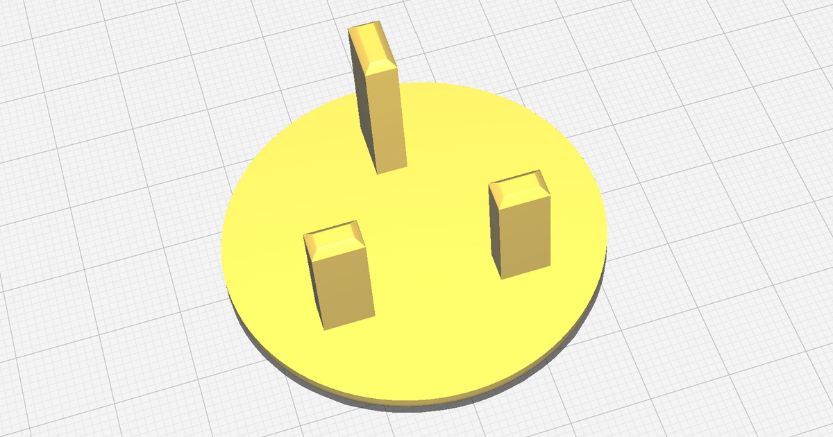 Type G (UK) Plug Safety Cover by dinidu Download free STL model