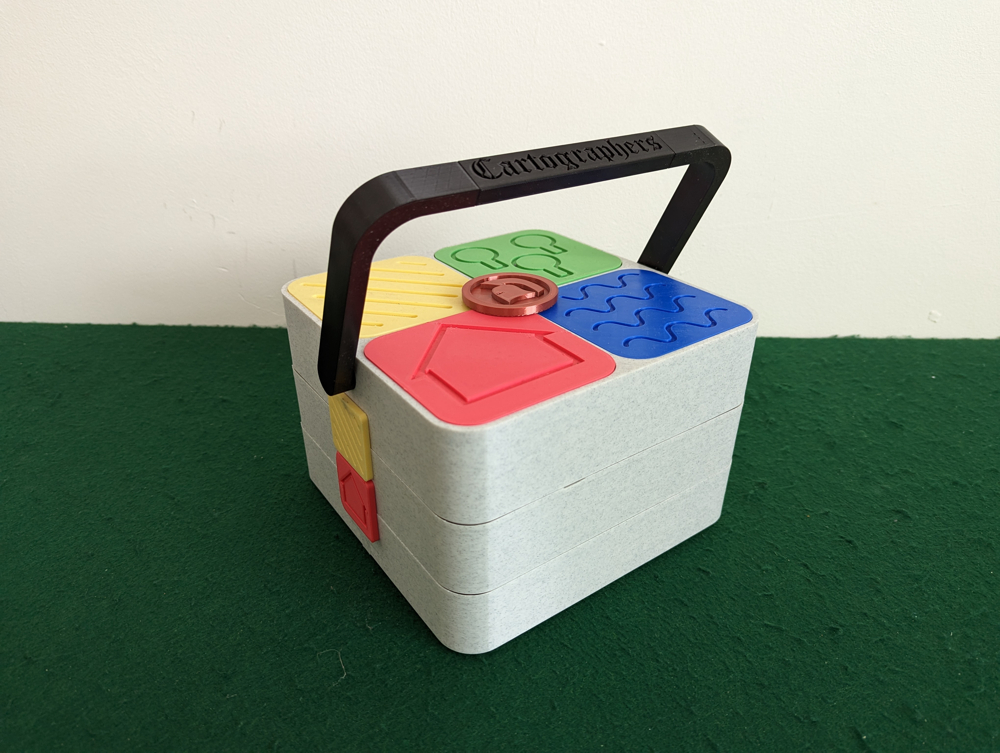 Upgrades to Cartographers Modular Storage Box for 3D Printed Cartographers
