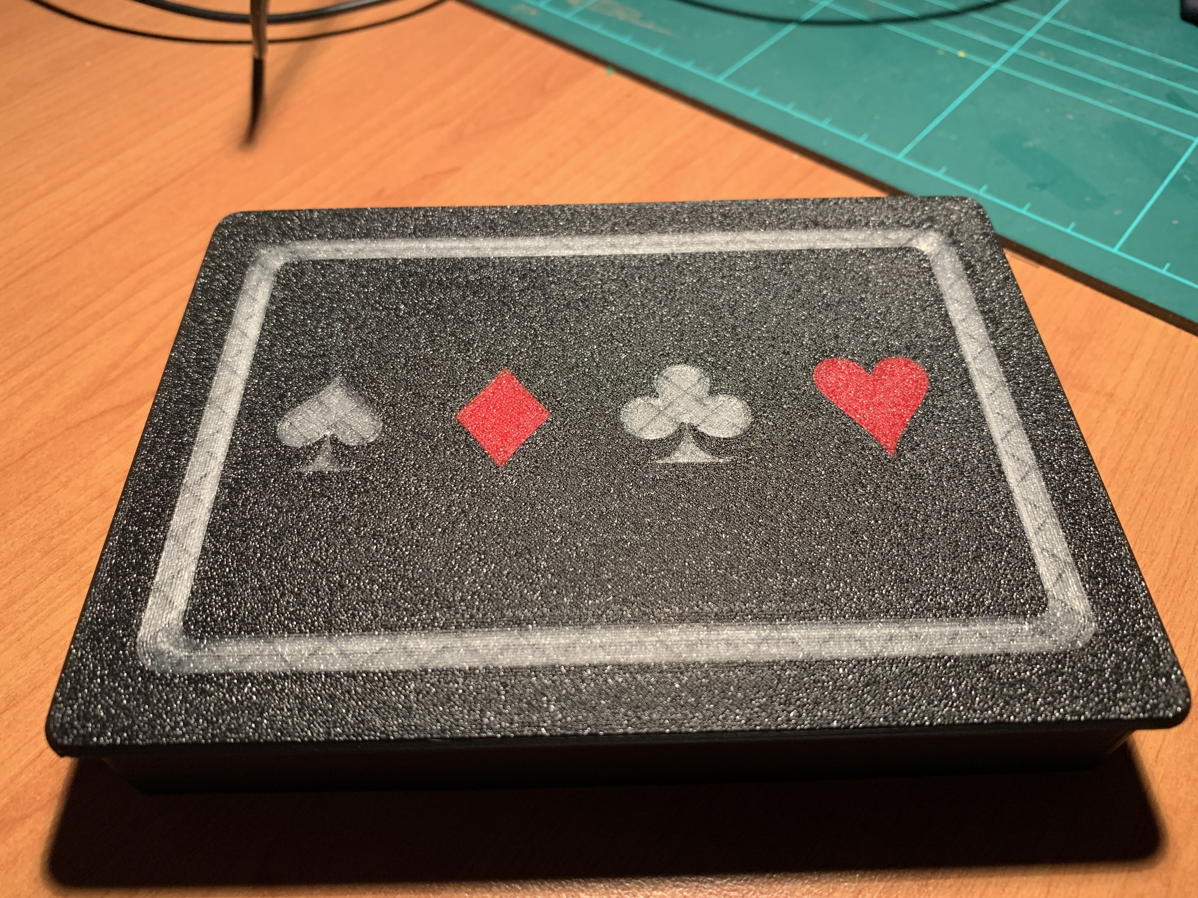 Dual Playing card remixed flat.
