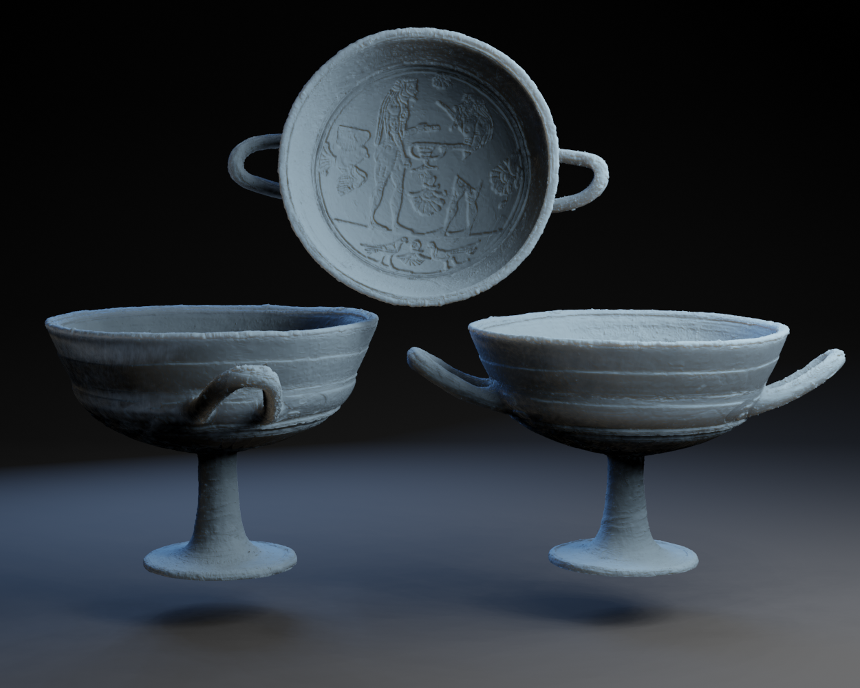 Laconian Kylix in the Academic Arts Museum of the University of Bonn (Inv. 3144)