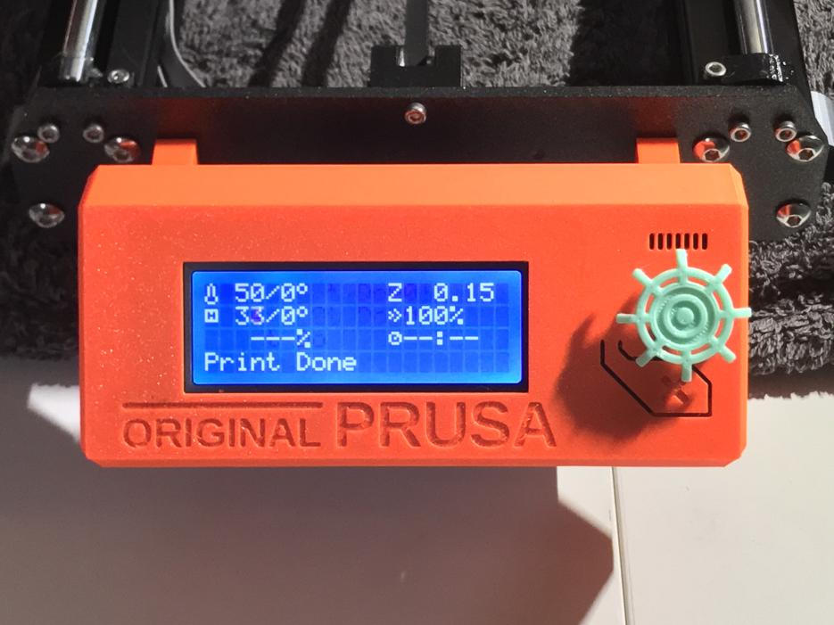 Prusa i3 MK3/S/+ LCD Knob wheel